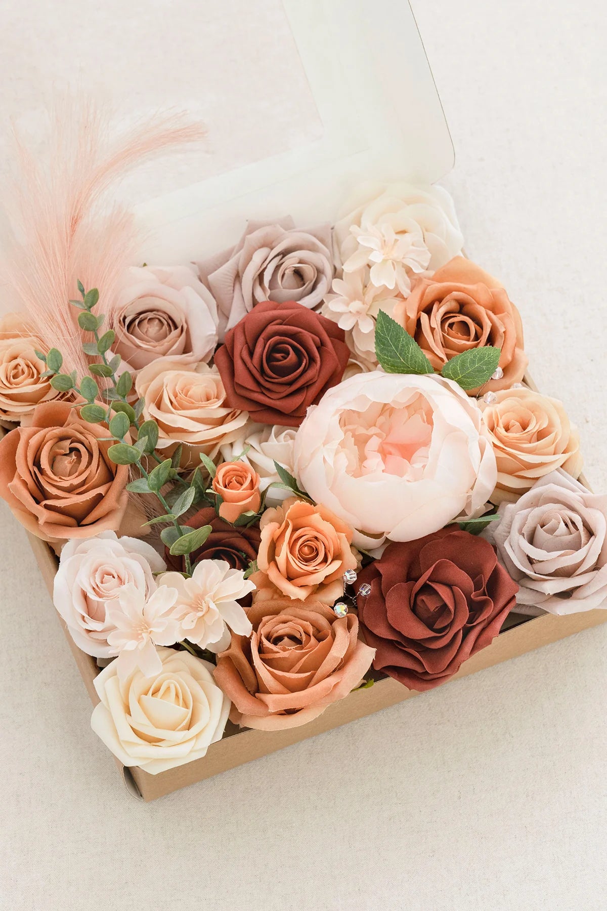 Artificial Flowers Head 00435 Orange