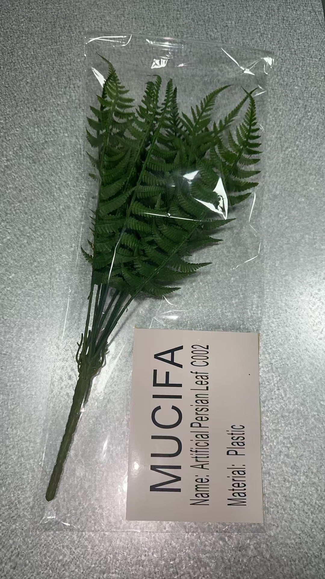 MUCIFA Artificial Persian Leaf ,Artificial foliage C001/C002/C003