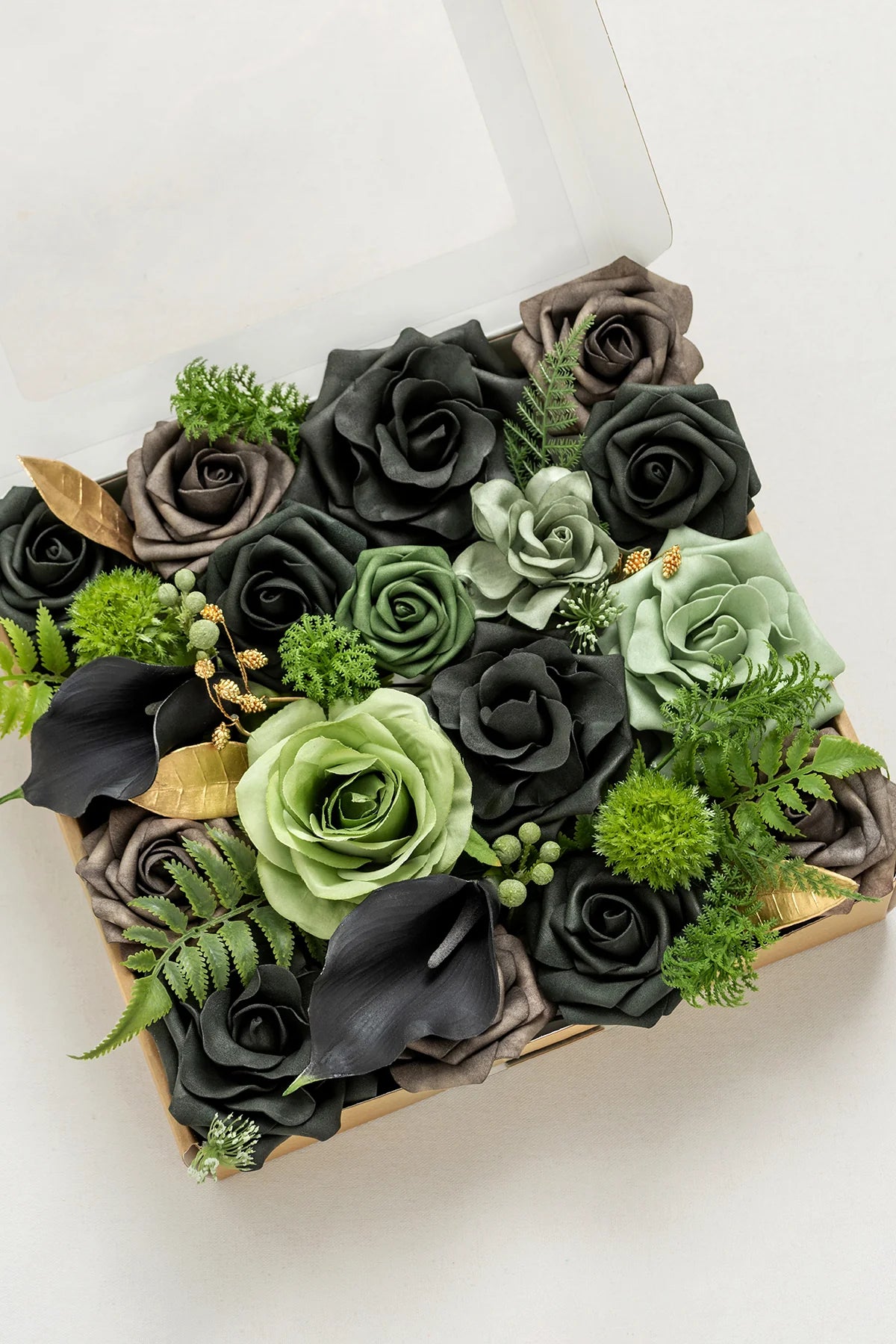 Artificial Flowers DIY kits 001 Green