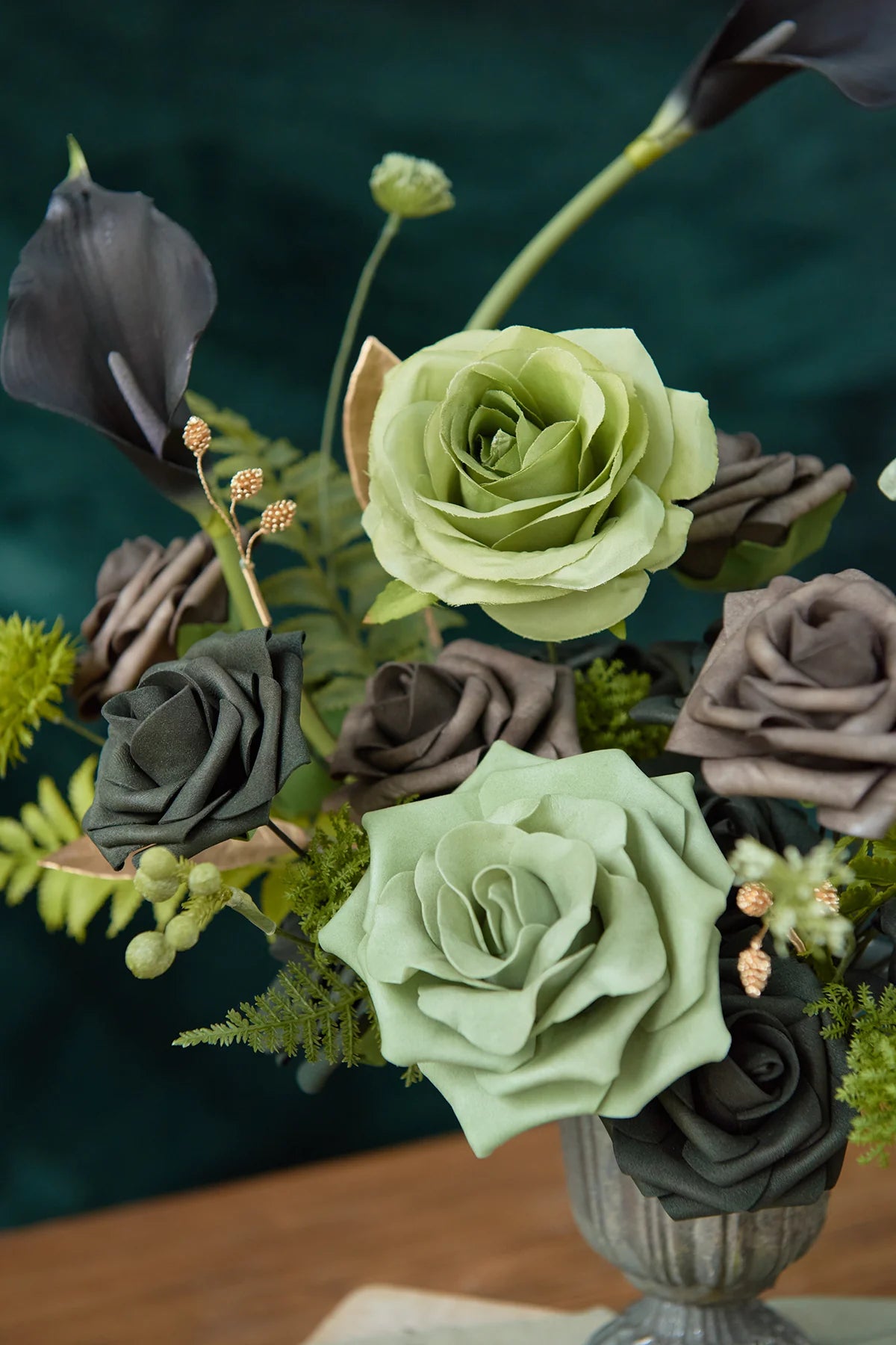 Artificial Flowers DIY kits 001 Green