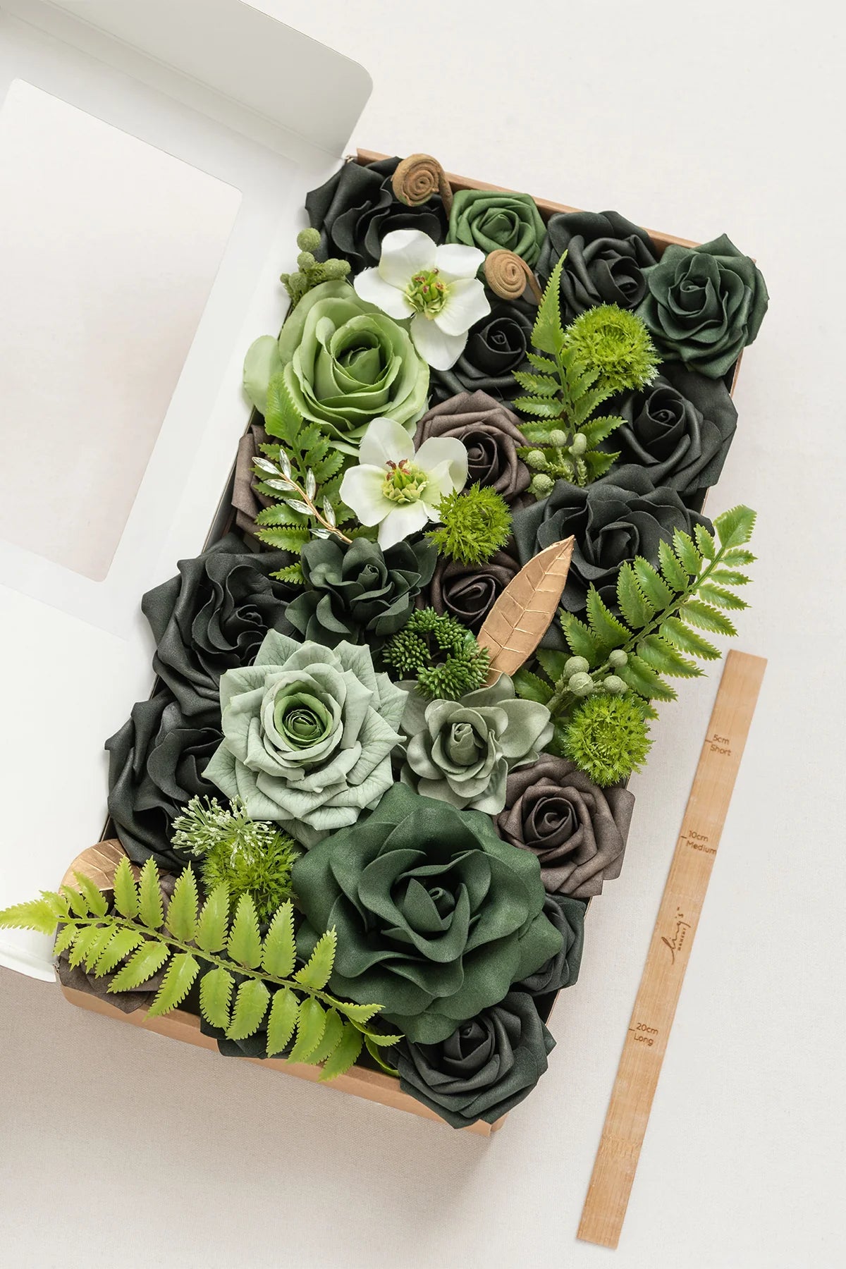 Artificial Flowers DIY kits 001 Green