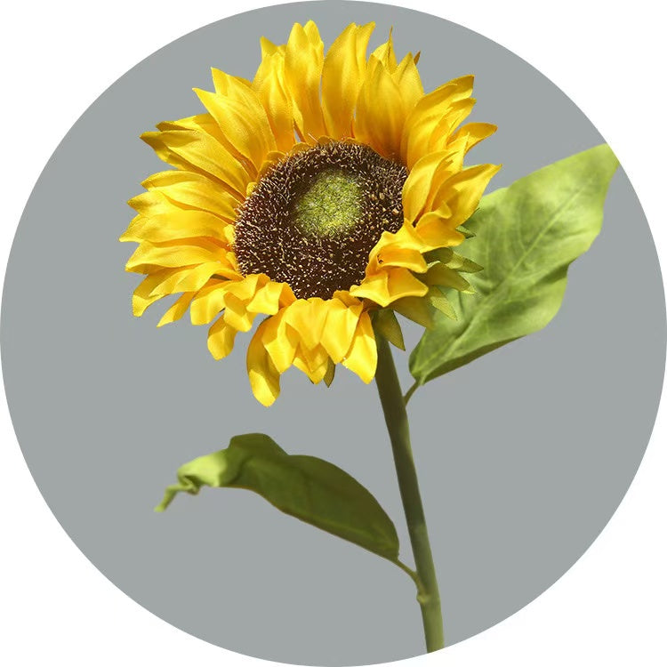 Artificial Single Sunflower 55CM