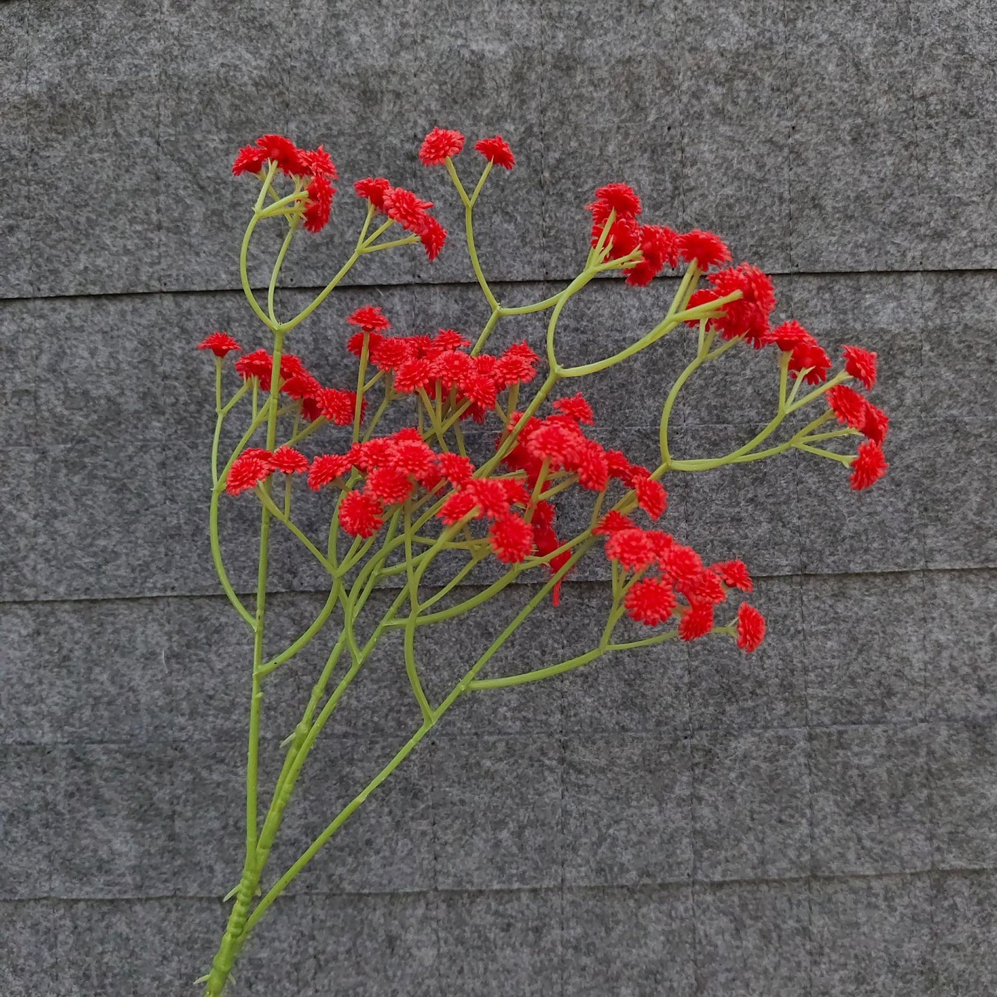 Artificial Flowers for Arrangements in Red