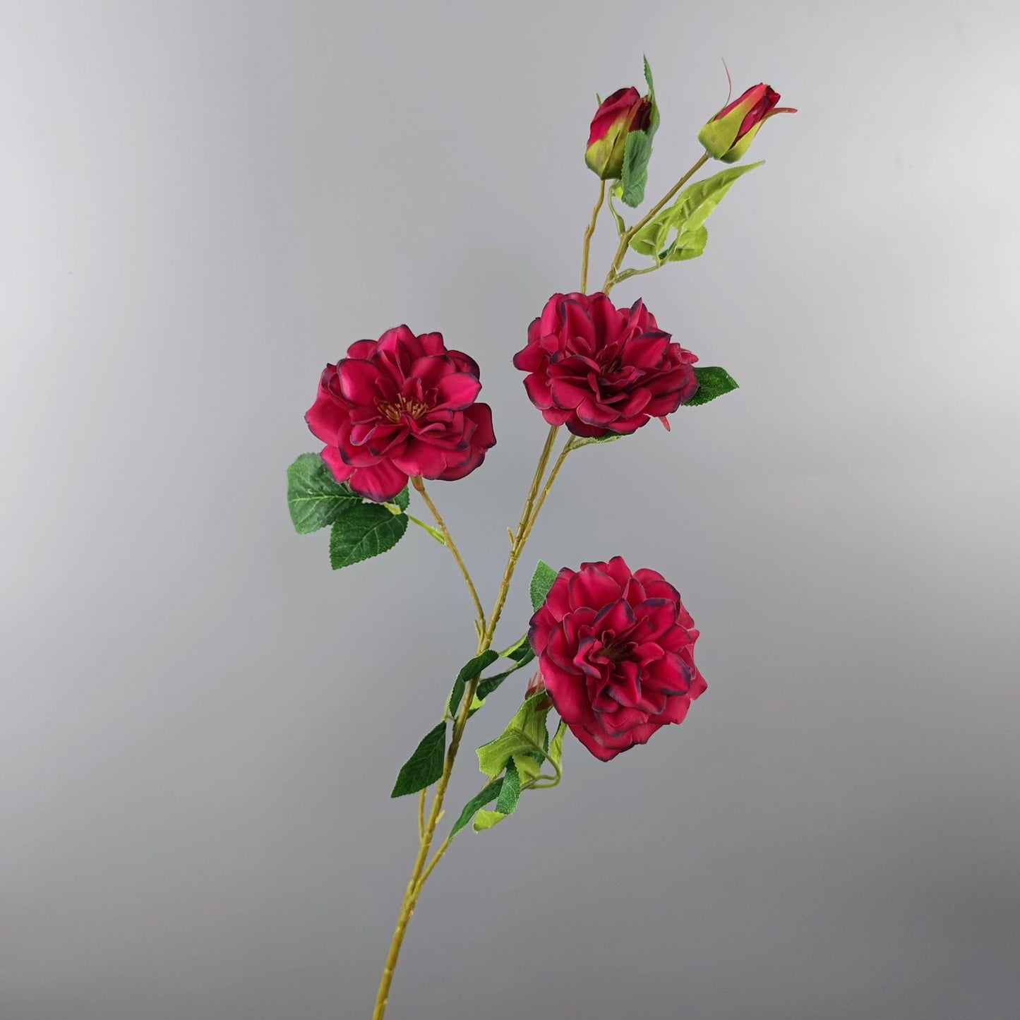 Artificial Flowers for Arrangements in Red