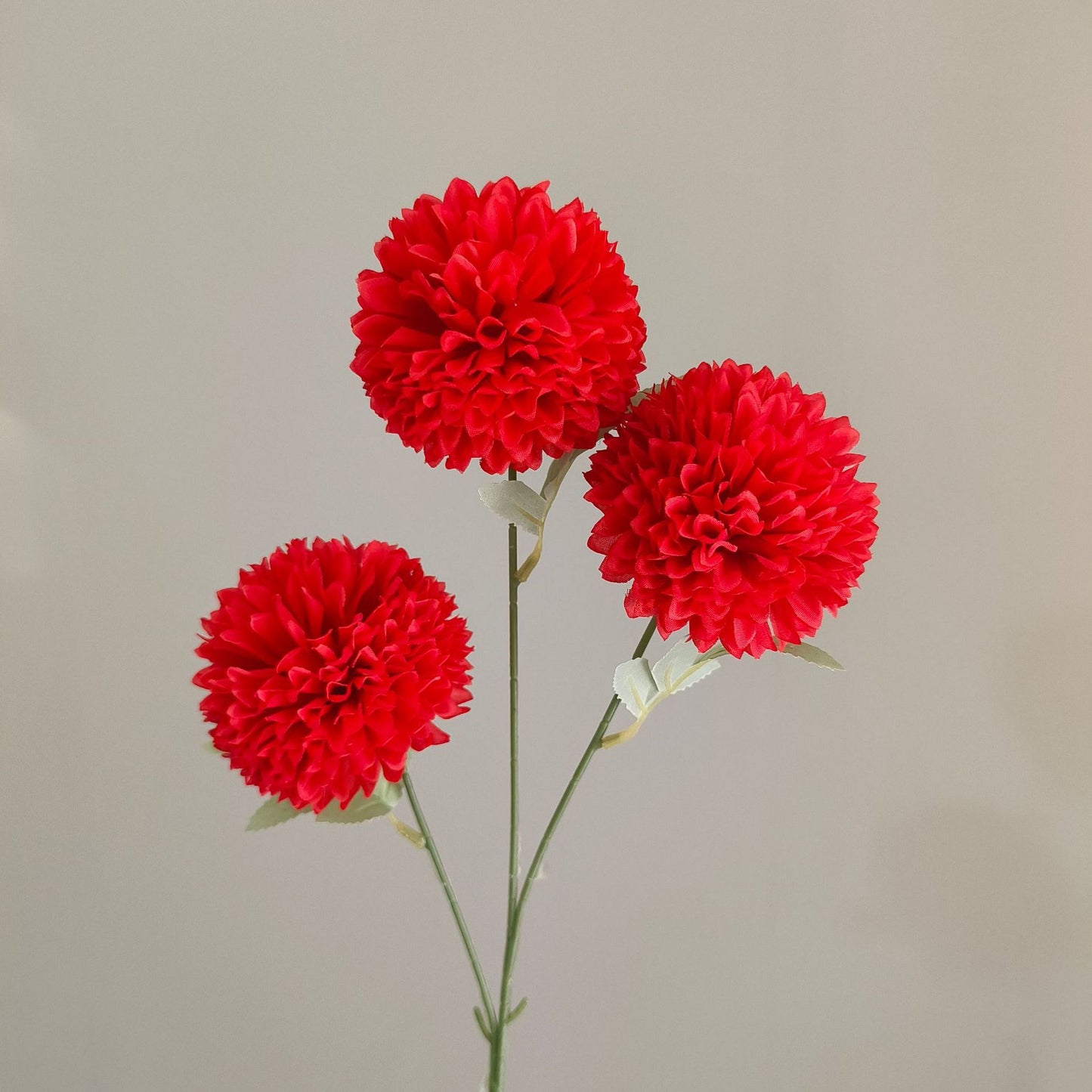 Artificial Flowers for Arrangements in Red