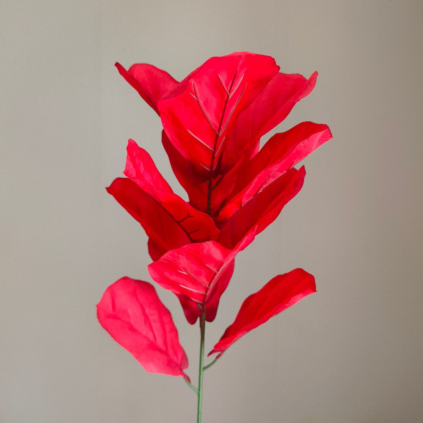 Artificial Flowers for Arrangements in Red