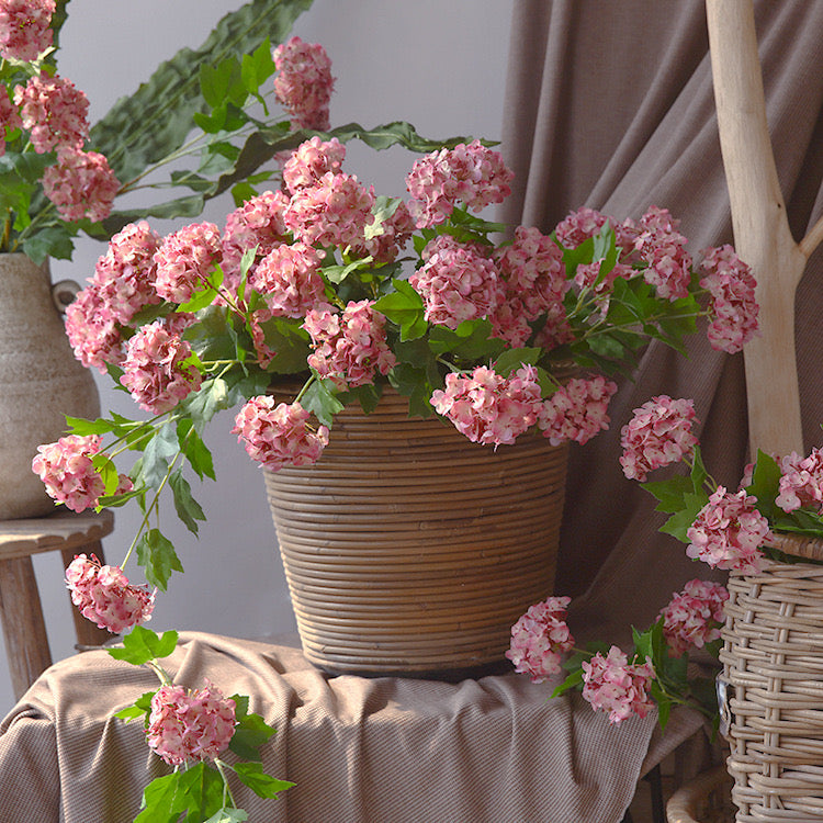 Artificial Hydrangeas 3 Stems 67CM