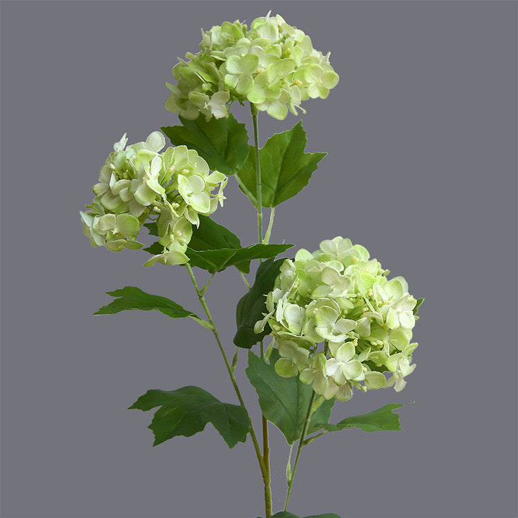 Artificial Hydrangeas 3 Stems 67CM