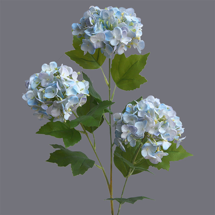 Artificial Hydrangeas 3 Stems 67CM