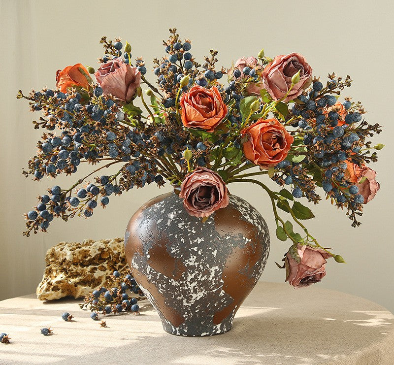 Artificial Pomegranate Flowers 91CM