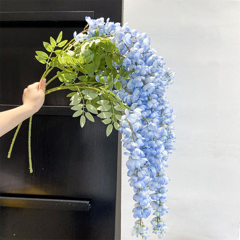 Artificial Wisteria Flowers Single Stems 100cm